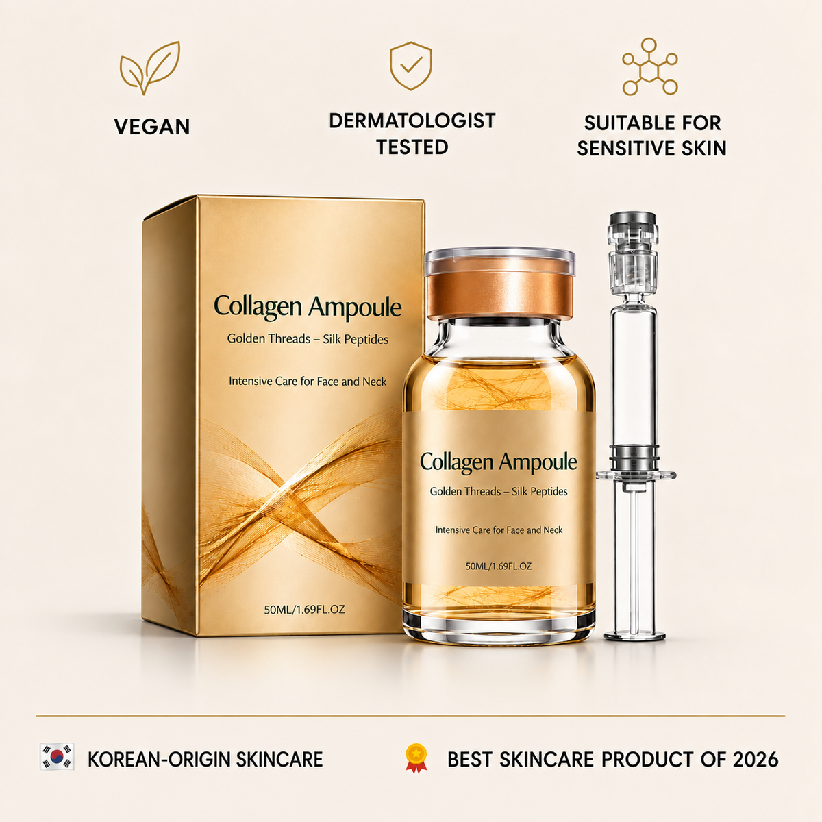 Korean Silk Peptide Lifting Serum
