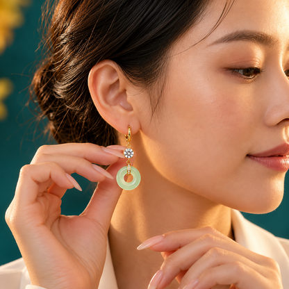 Jade Earrings