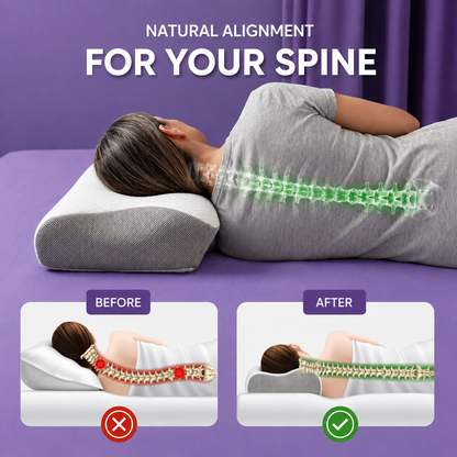 Ergonomic Memory Foam Pillow