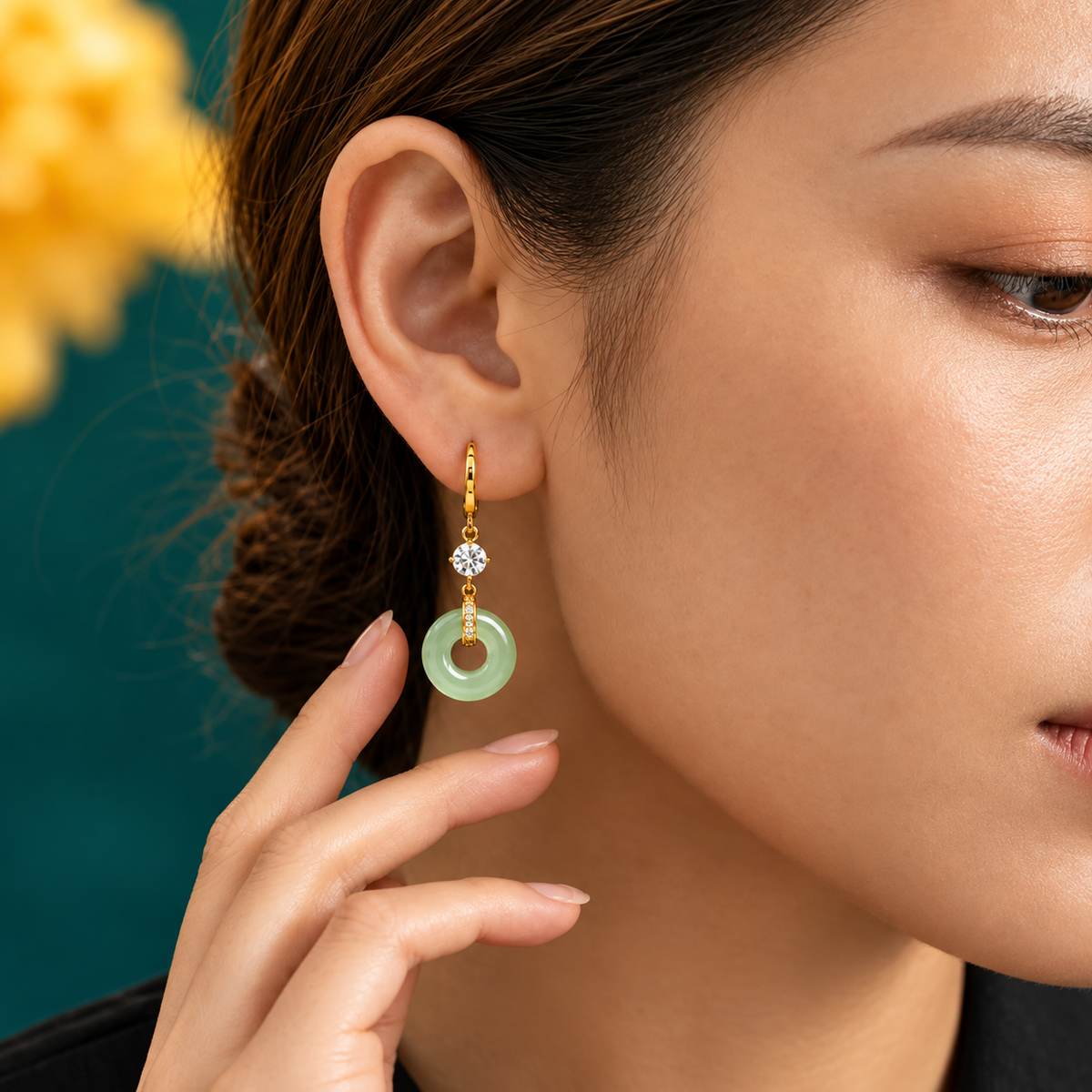 Jade Earrings