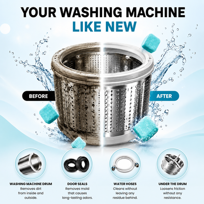 Deep-Cleaning Tablets for Washing Machines