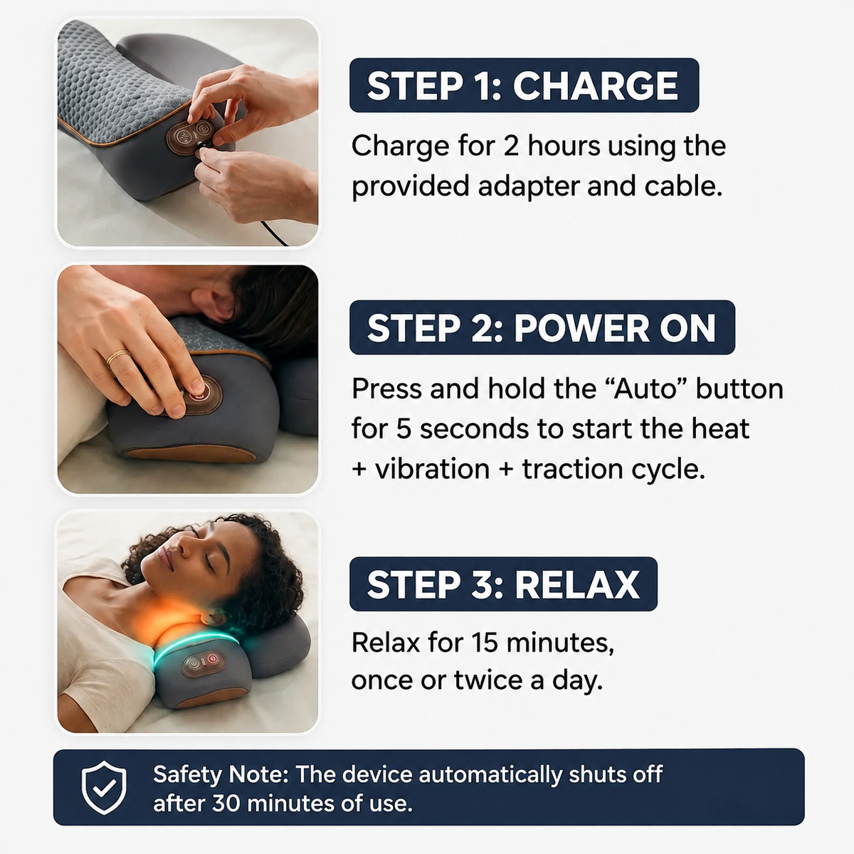 3-in-1 Cervical Massager