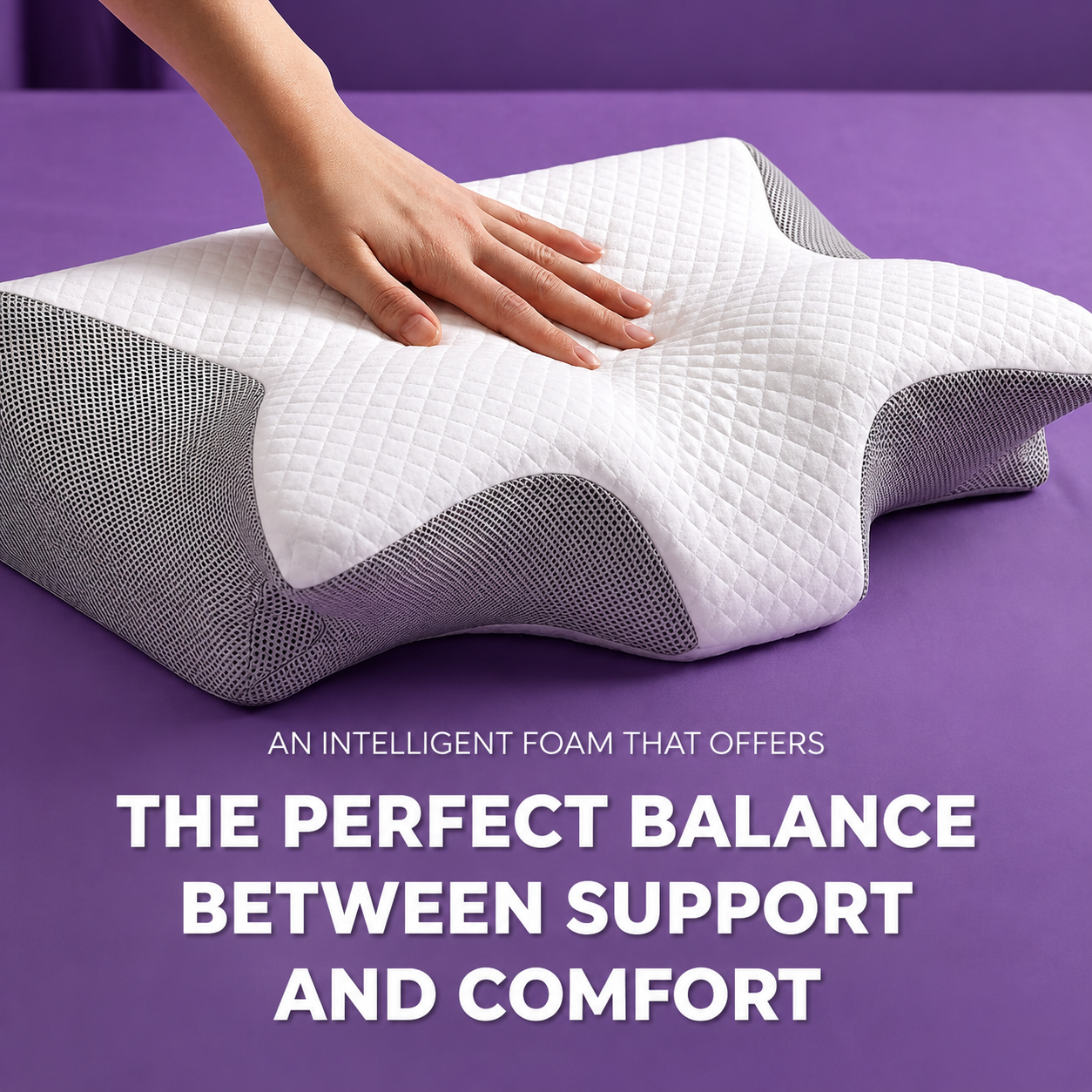 Ergonomic Memory Foam Pillow