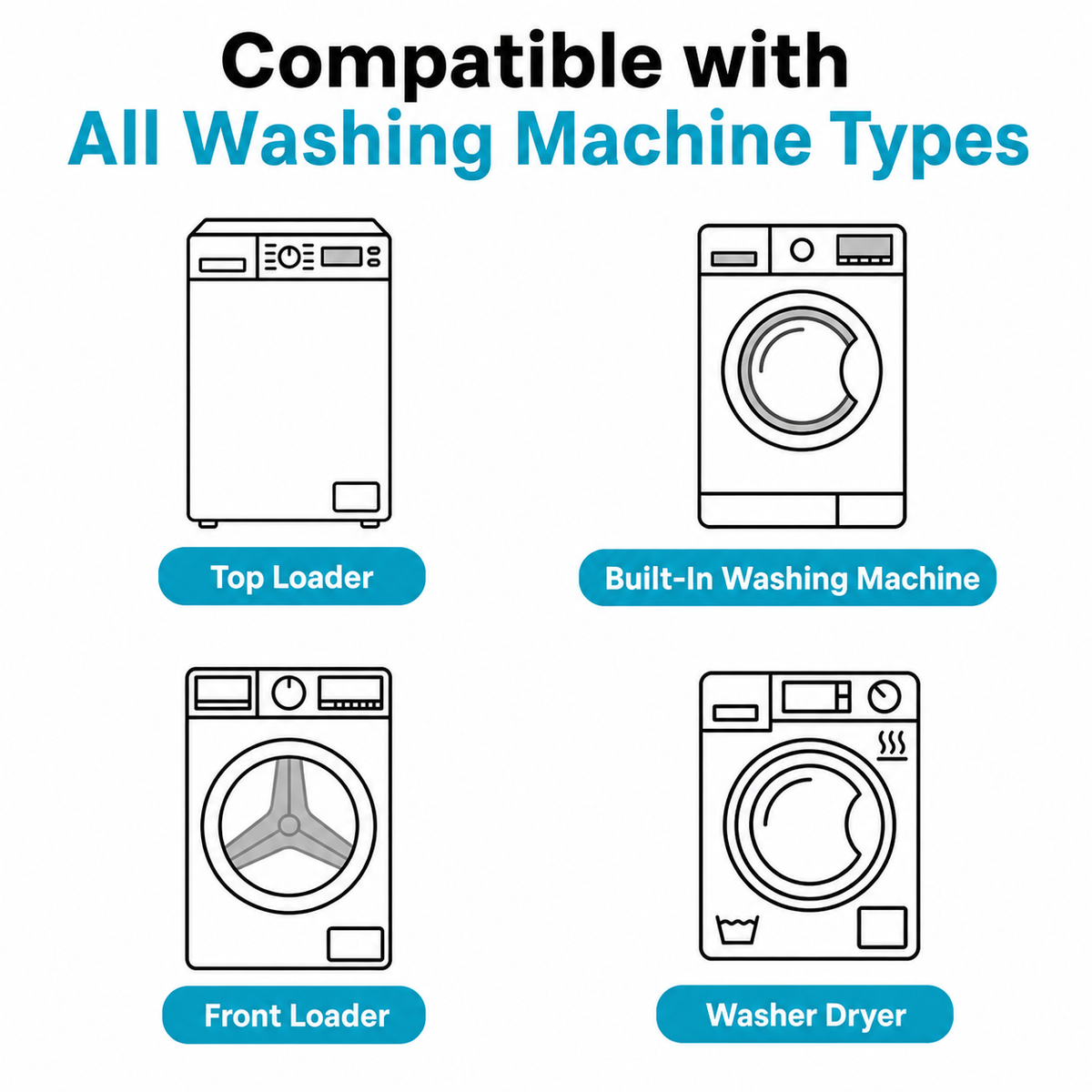 Deep-Cleaning Tablets for Washing Machines