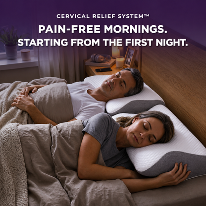 Ergonomic Memory Foam Pillow