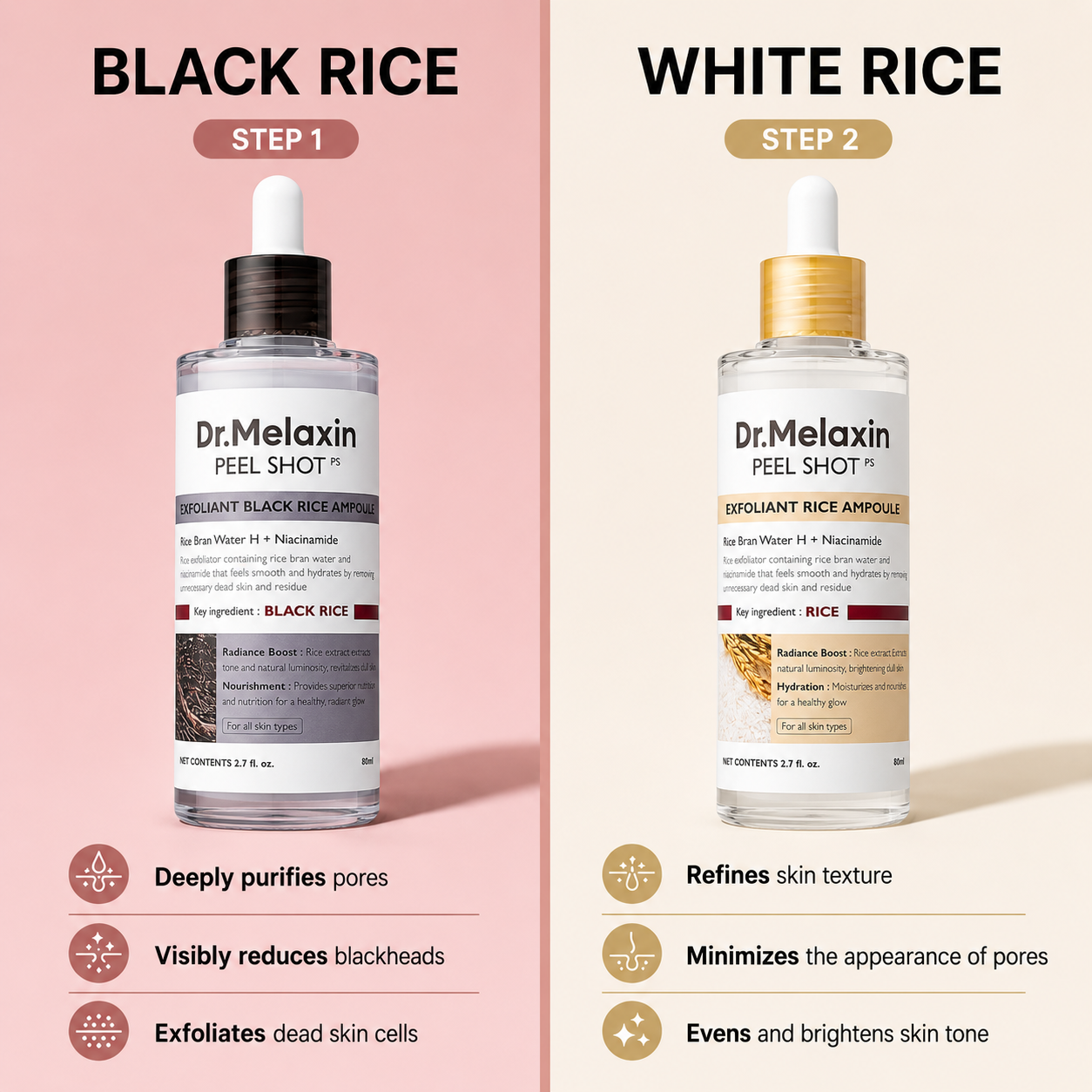 Korean Rice Exfoliant Duo