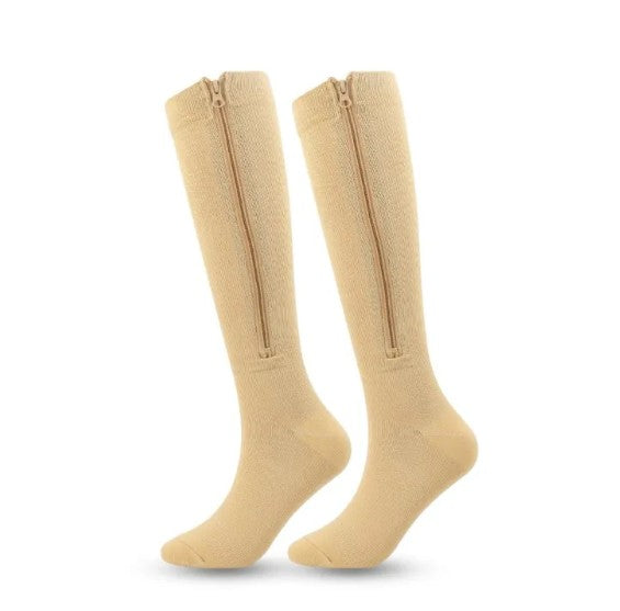 Zippered Compression Socks