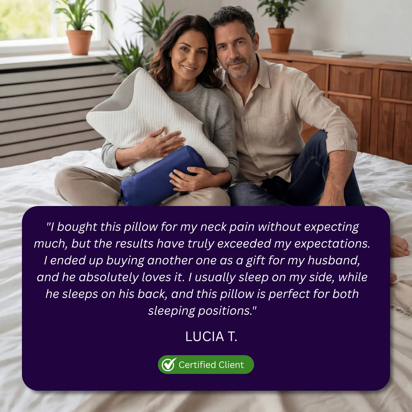 Ergonomic Memory Foam Pillow
