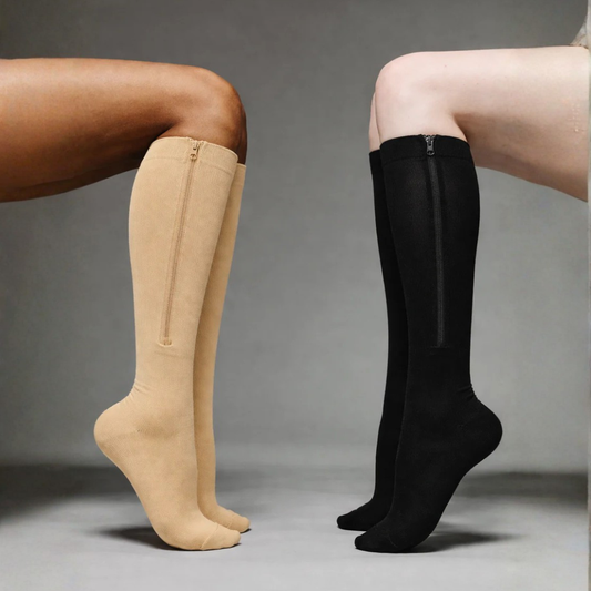 Zippered Compression Socks